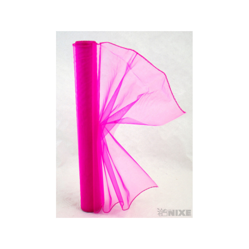 ORGANZA 38cmx9yd*FUXIE 008