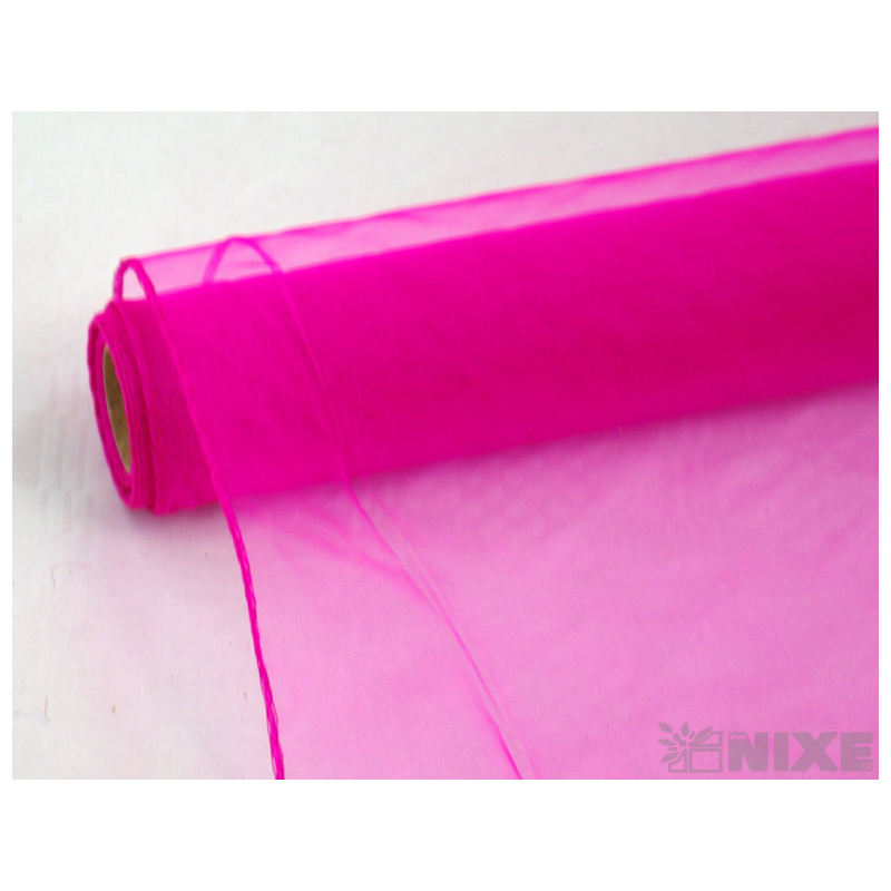 ORGANZA 38cmx9yd*FUXIE 008