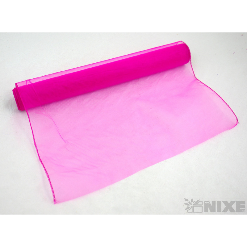 ORGANZA 38cmx9yd*FUXIE 008