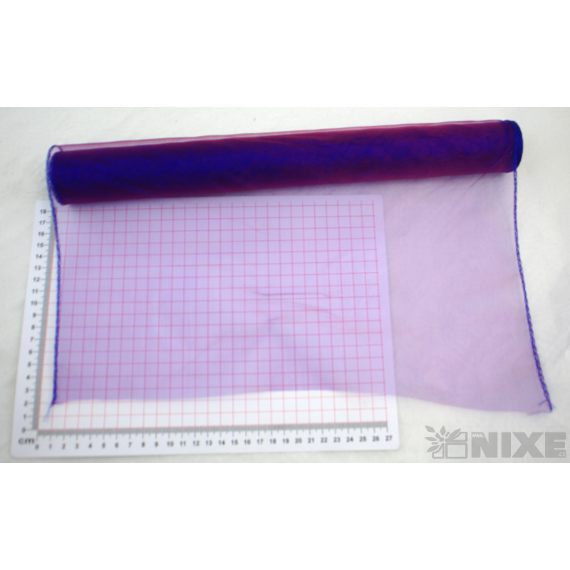 ORGANZA 38cmx9yd*FIALOVÁ 2T 28