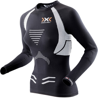 X-BIONIC RUNNING LADY THE TRICK OW SHIRT LG_SL.-C Black/White XS