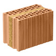 Cihla akustická HELUZ AKU KOMPAKT 21 12,5 MPa 210×333×249 mm