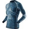 X-BIONIC MAN ACC _ EVO MELANGE UW SHIRT LG RN-B Blue Melange White S