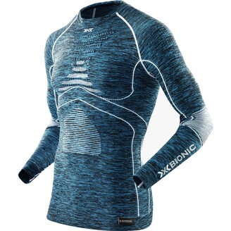 X-BIONIC MAN ACC_EVO MELANGE UW SHIRT LG RN-B Blue Melange White L