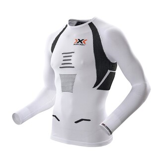 X-BIONIC RUNNING MAN THE TRICK OW SHIRT LG_SL.-A WhiteBlack M