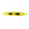 Delsyk Salish II kayak - sea kayak with yellow rudder
